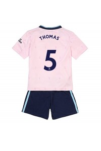 Arsenal Thomas Partey #5 Babyklær Tredje Fotballdrakt til barn 2022-23 Korte ermer (+ Korte bukser)